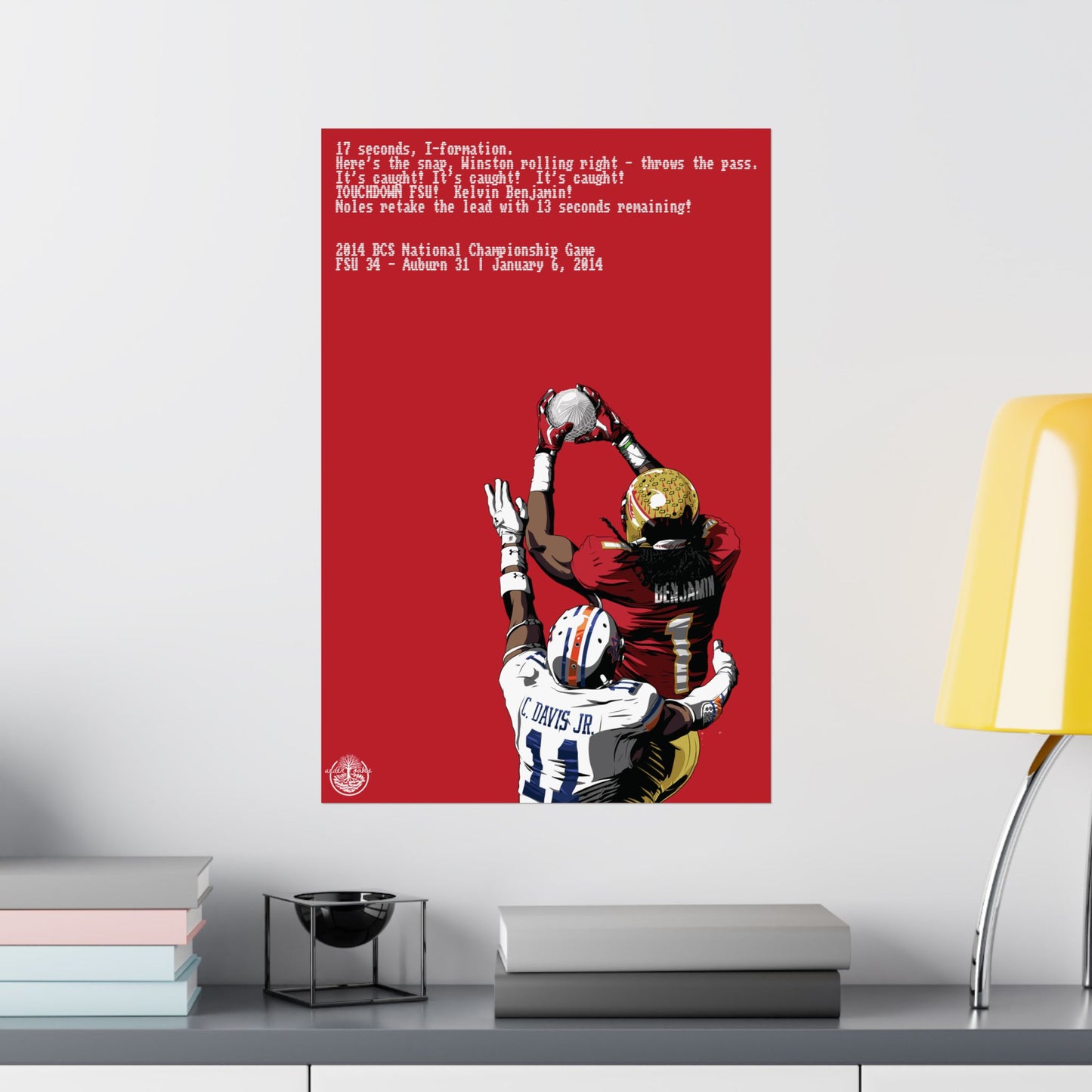 '13 Crystal Catch - Matte Vertical Poster