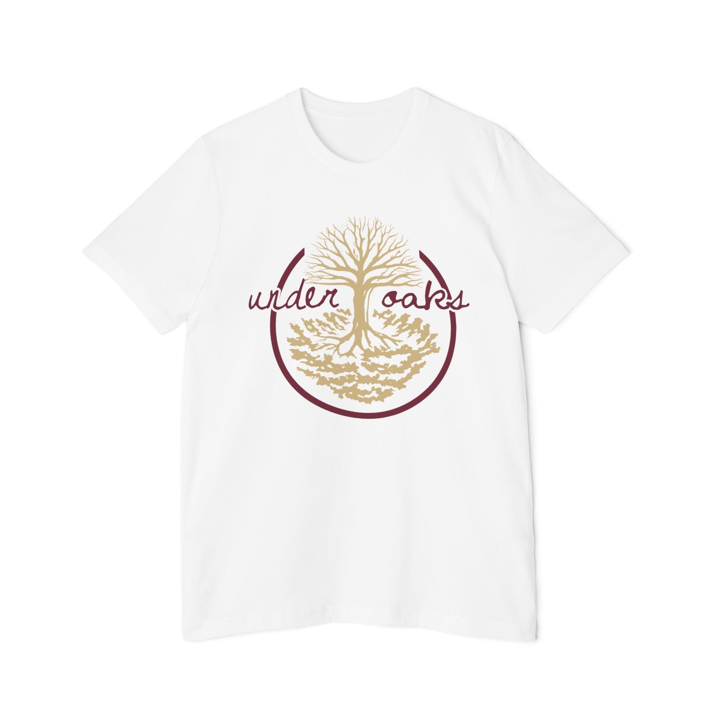 Tallahassee Under Oaks Big Logo - USA-Made Unisex Short-Sleeve Jersey T-Shirt