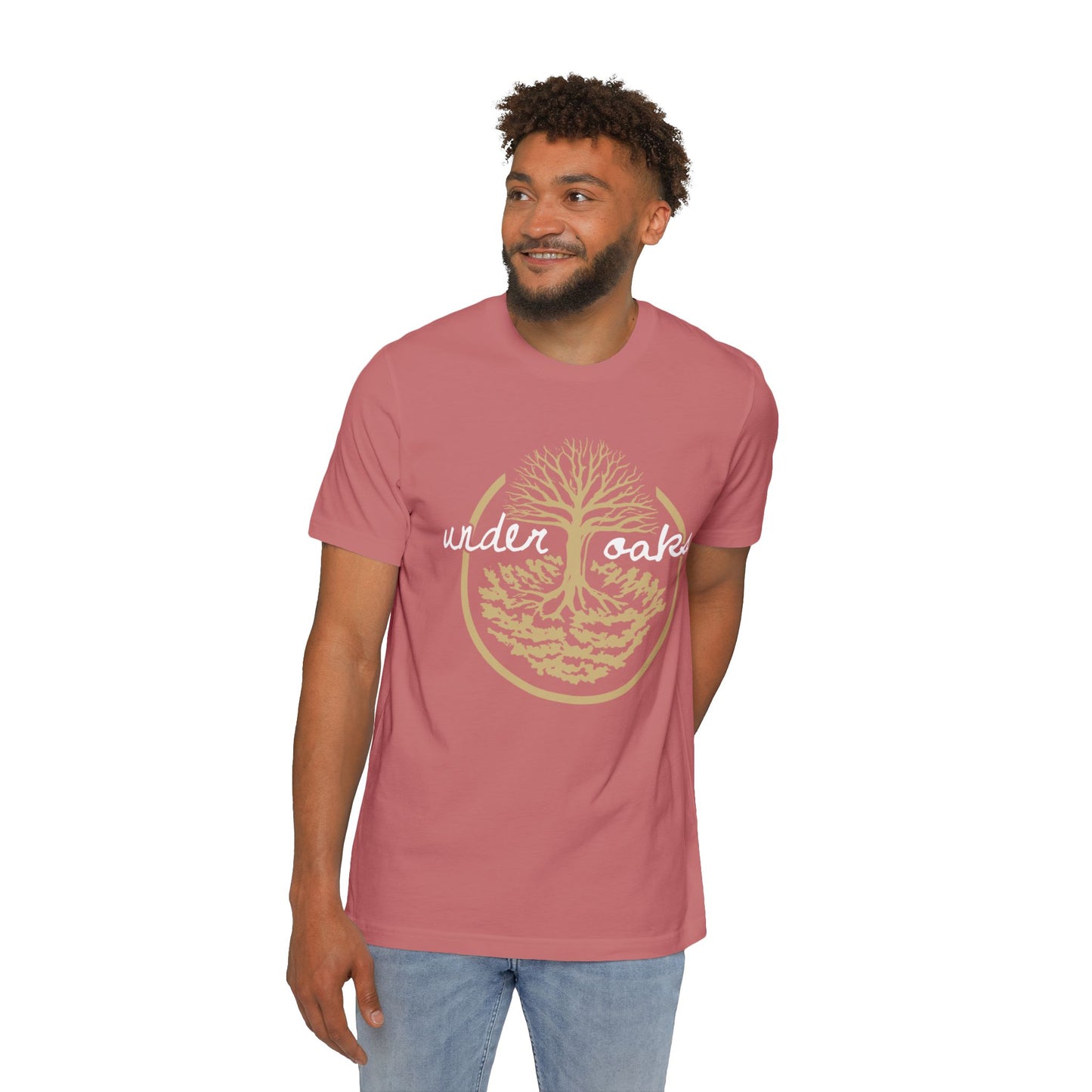 Tallahassee Under Oaks Big Logo - USA-Made Unisex Short-Sleeve Jersey T-Shirt