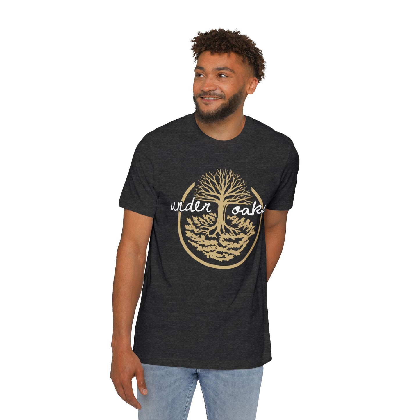 Tallahassee Under Oaks Big Logo - USA-Made Unisex Short-Sleeve Jersey T-Shirt