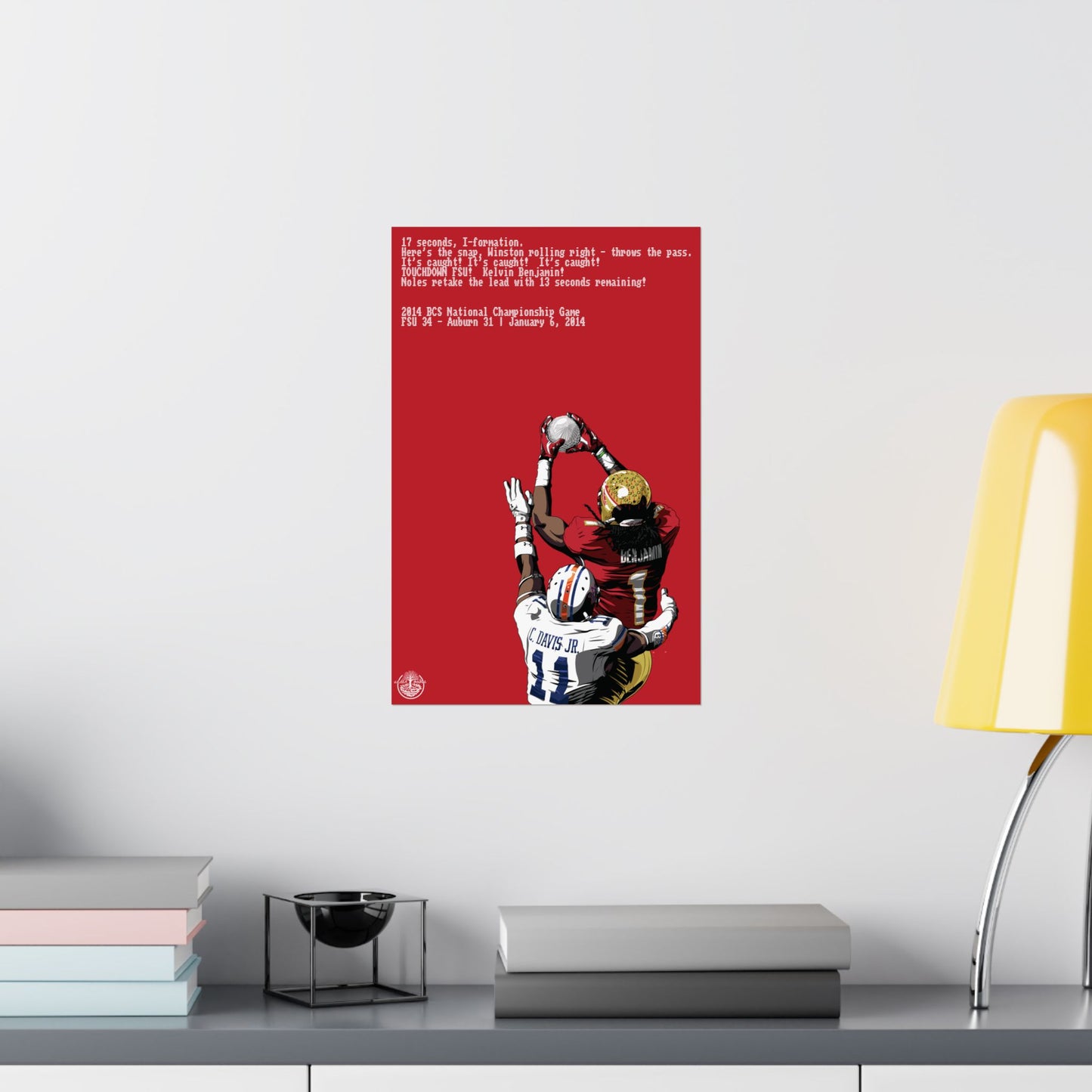 '13 Crystal Catch - Matte Vertical Poster