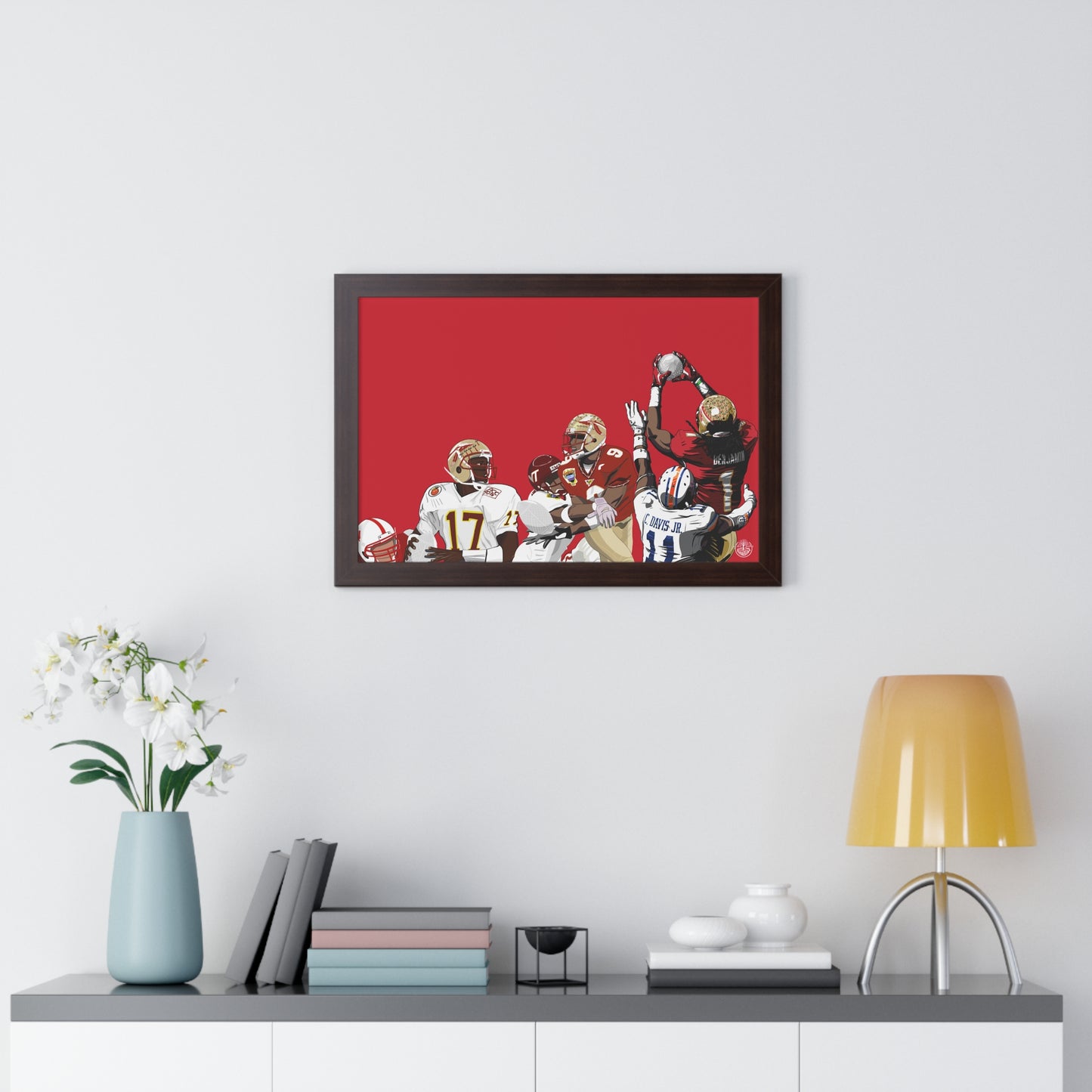 Crystal Catch Trio - Framed Horizontal Poster