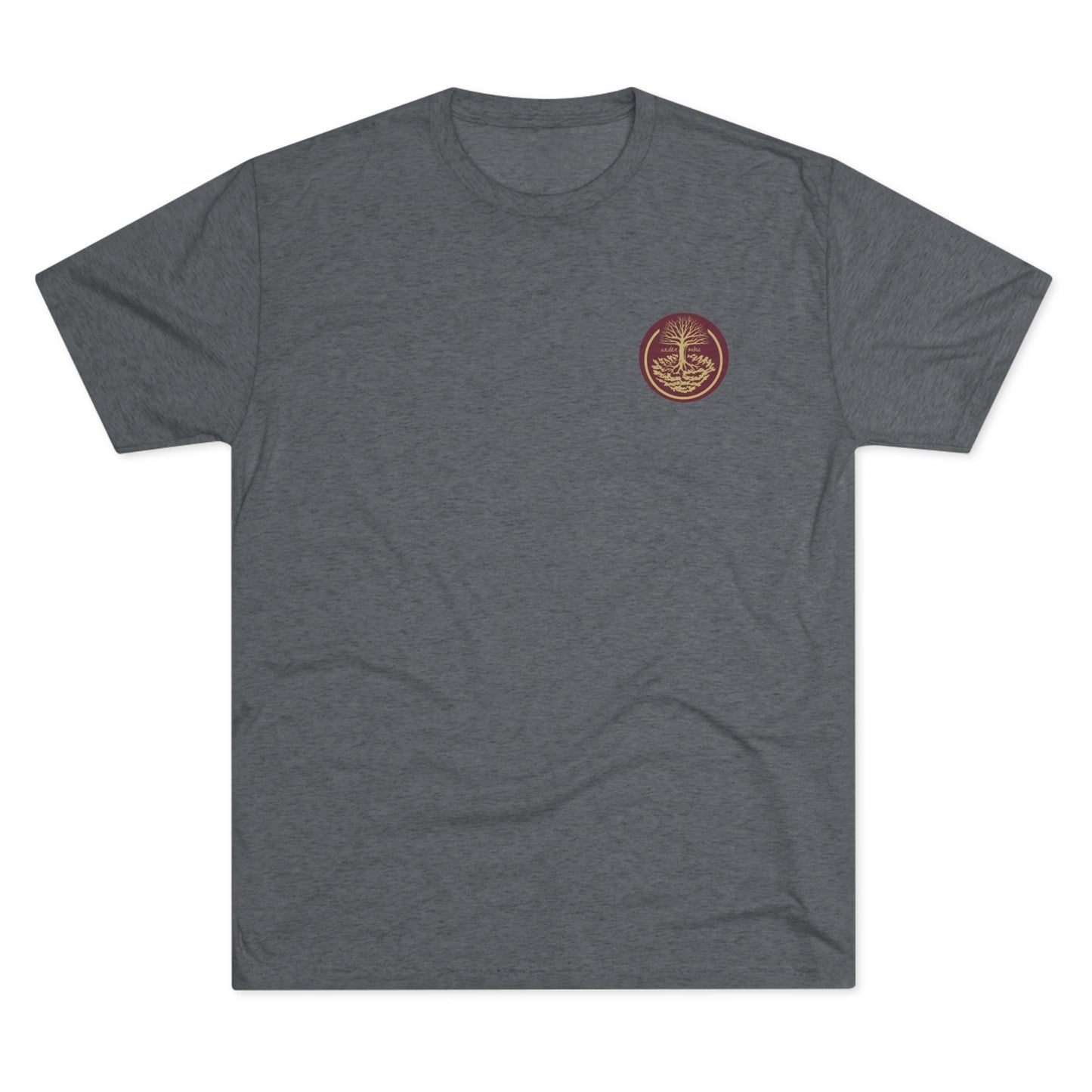 Tallahassee Under Oaks Logo Left / Unisex Tri-Blend Crew Tee