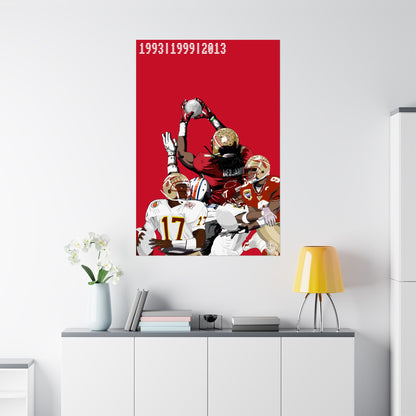 Crystal Catch Trio - Matte Vertical Poster