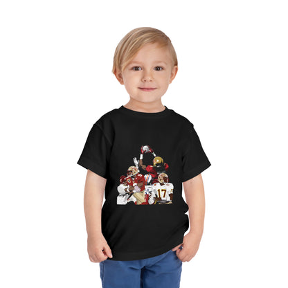 Crystal Catch Trio Toddler Short Sleeve Tee