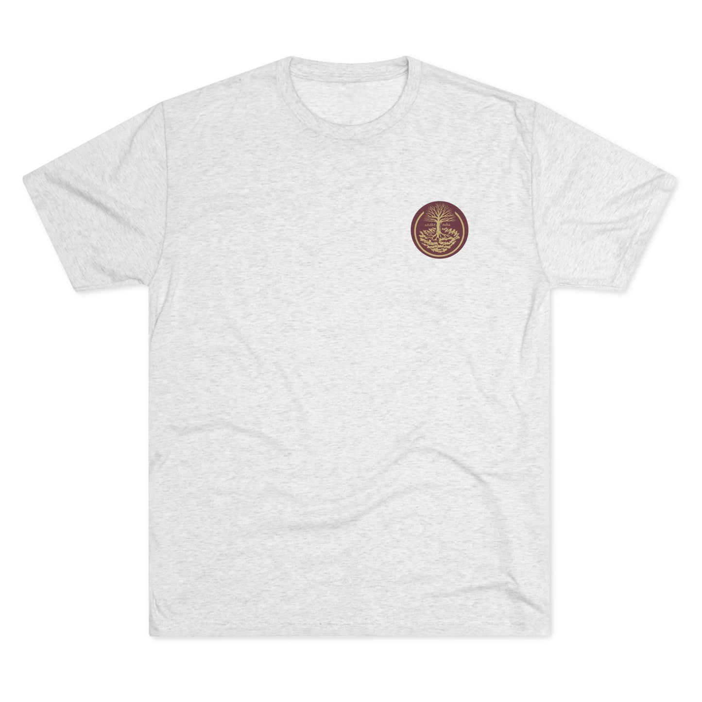 Tallahassee Under Oaks Logo Left / Unisex Tri-Blend Crew Tee