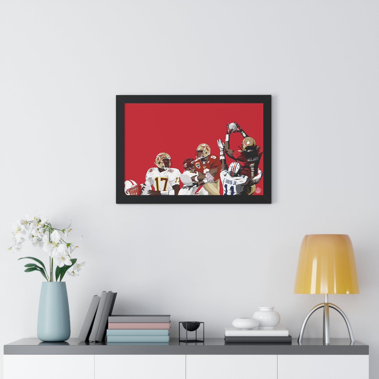 Crystal Catch Trio - Framed Horizontal Poster