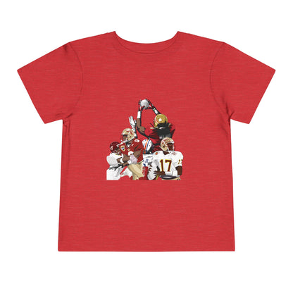 Crystal Catch Trio Toddler Short Sleeve Tee