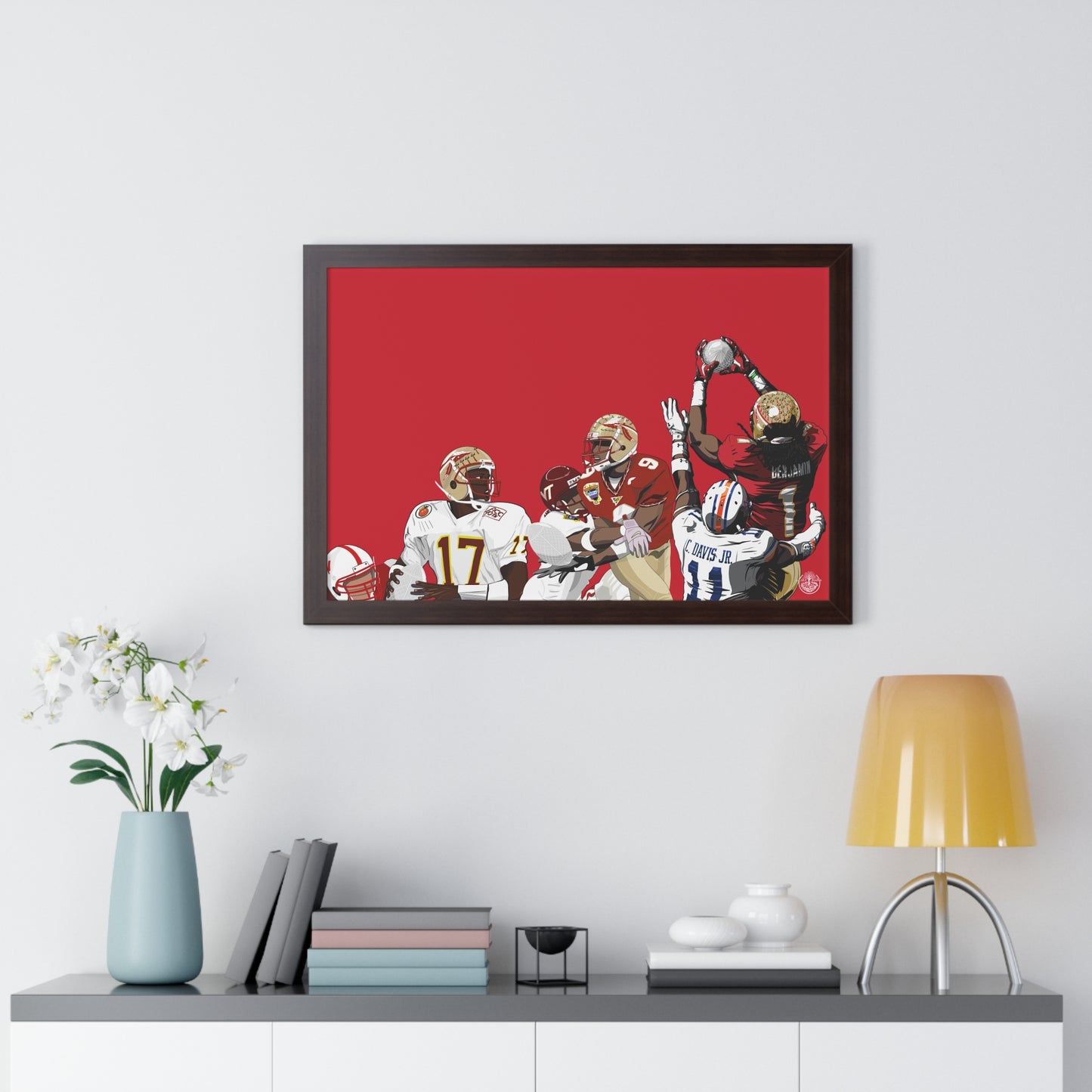 Crystal Catch Trio - Framed Horizontal Poster