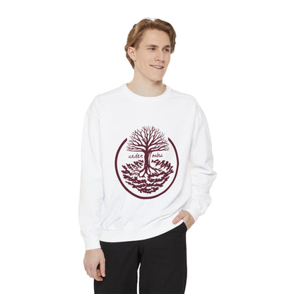 Tallahassee Under Oaks Logo  Unisex Garment-Dyed Sweatshirt