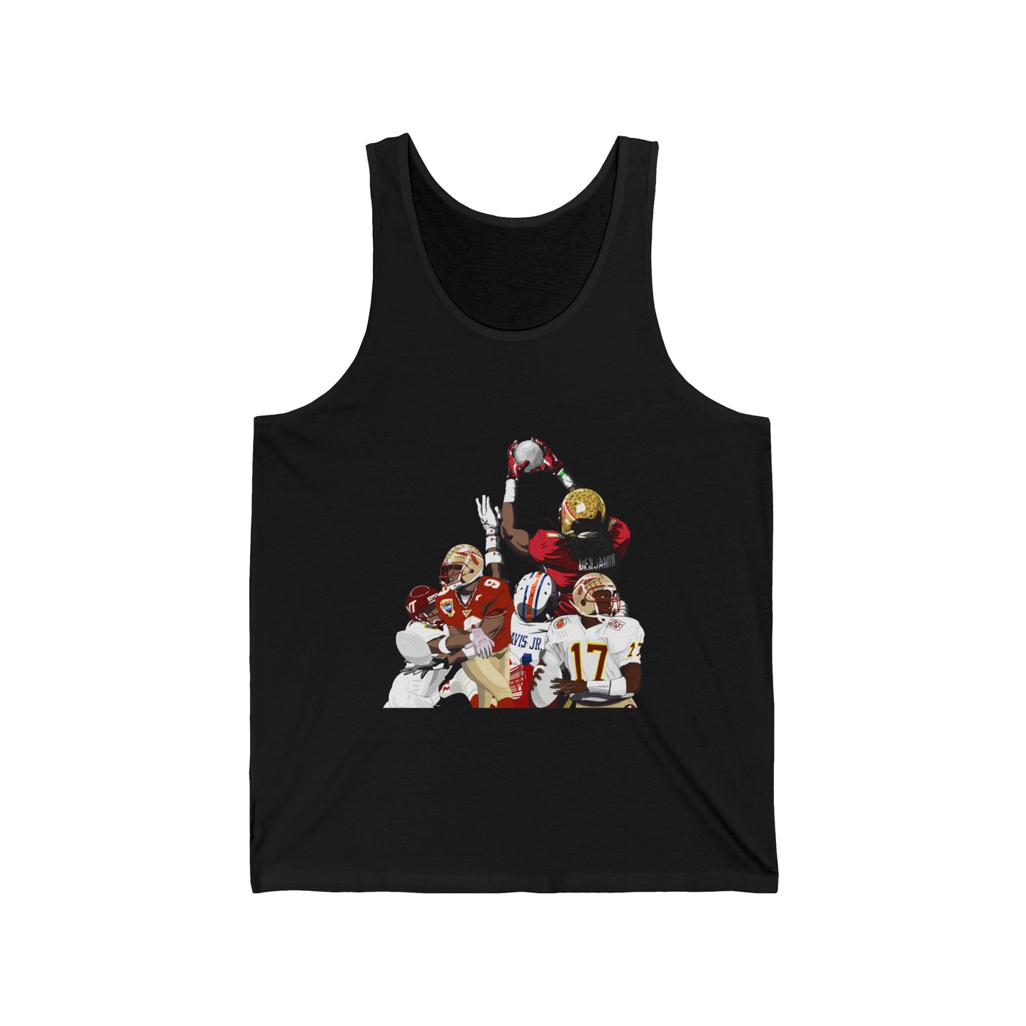 Crystal Catch Trio - Unisex Jersey Tank