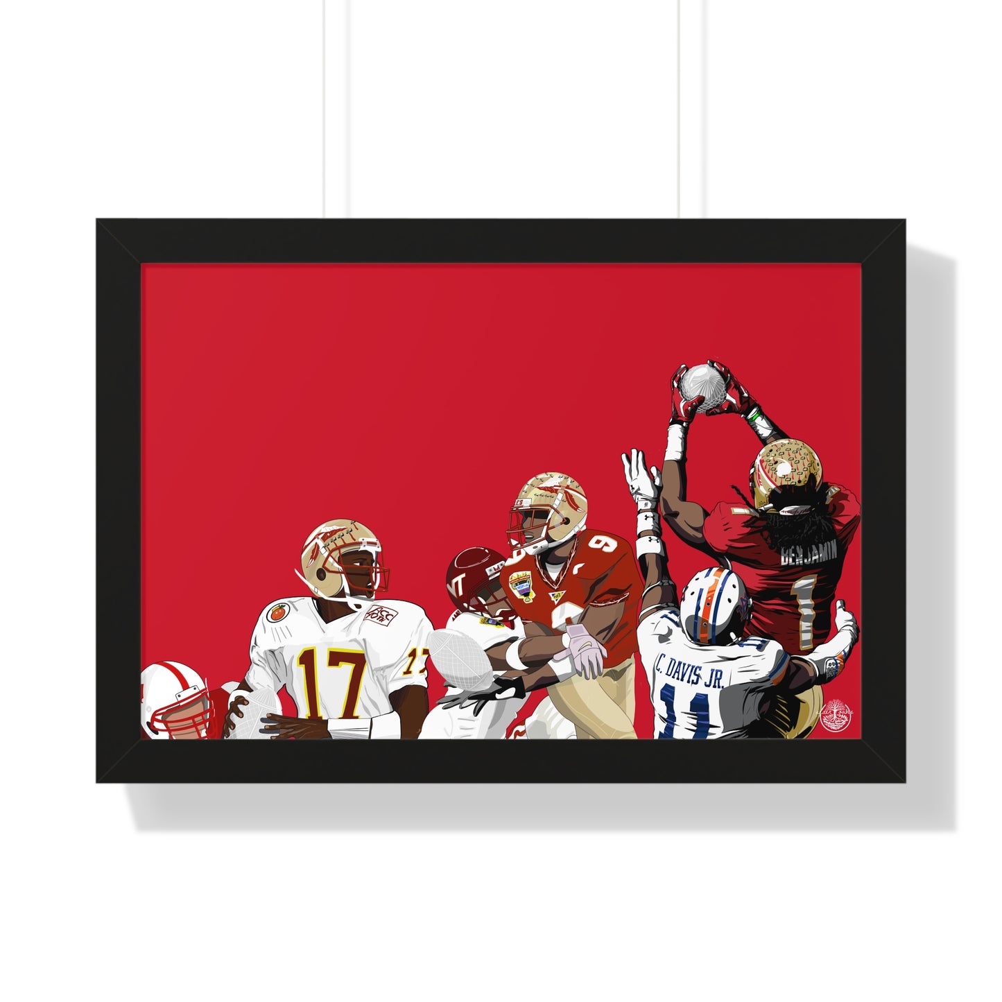 Crystal Catch Trio - Framed Horizontal Poster