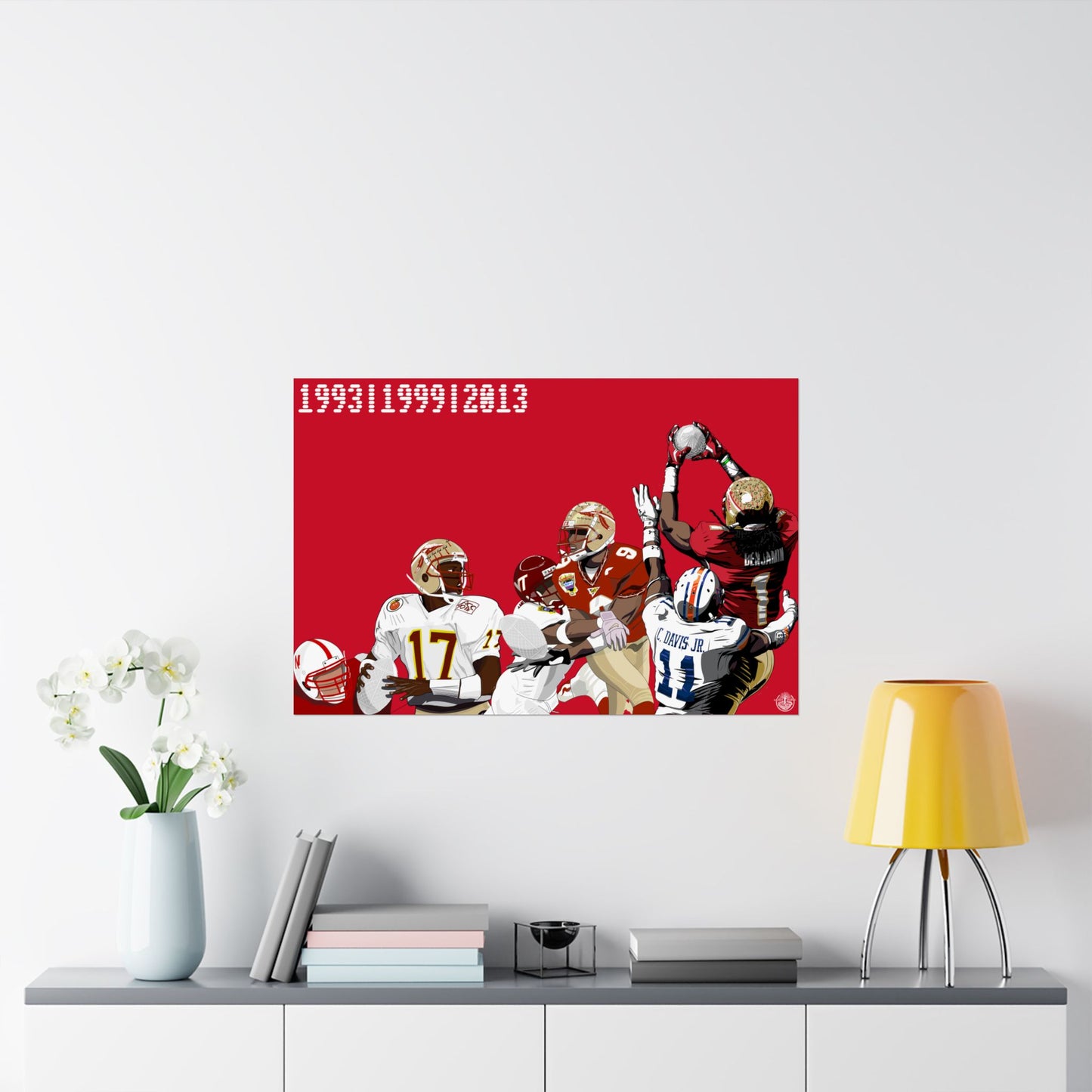 Crystal Catch Trio - Matte Horizontal Poster