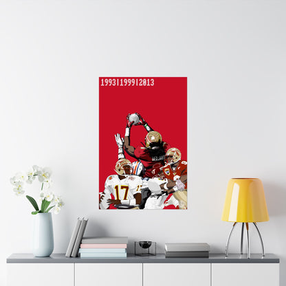 Crystal Catch Trio - Matte Vertical Poster