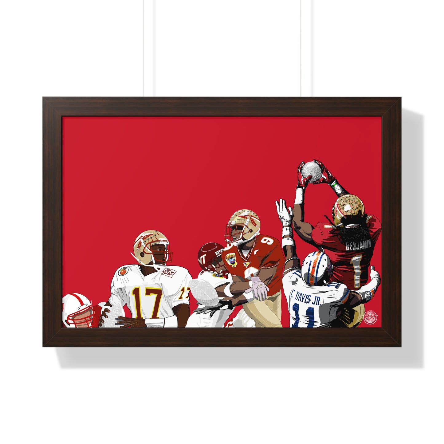 Crystal Catch Trio - Framed Horizontal Poster