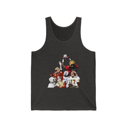 Crystal Catch Trio - Unisex Jersey Tank