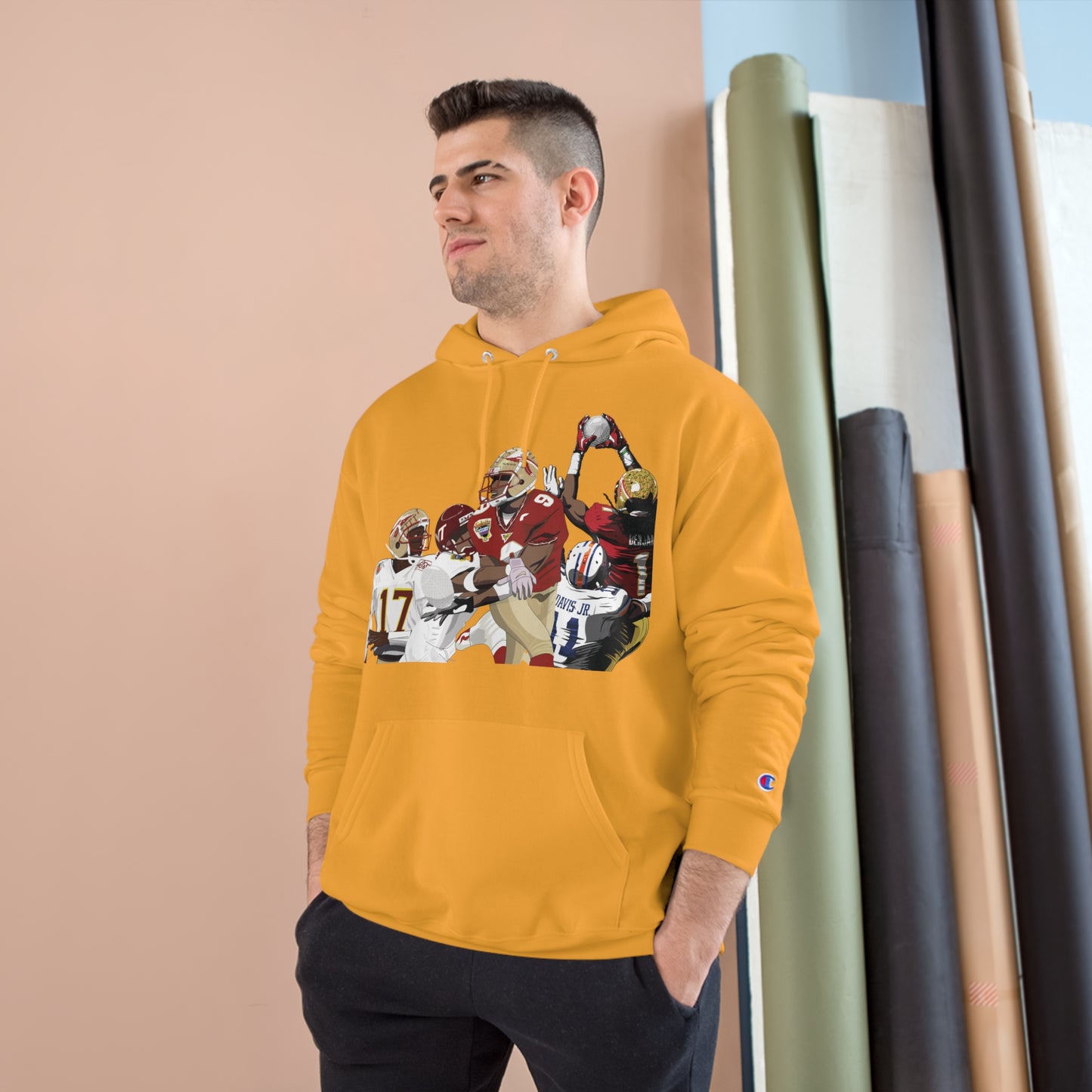 Crystal Catch Trio Champion Hoodie