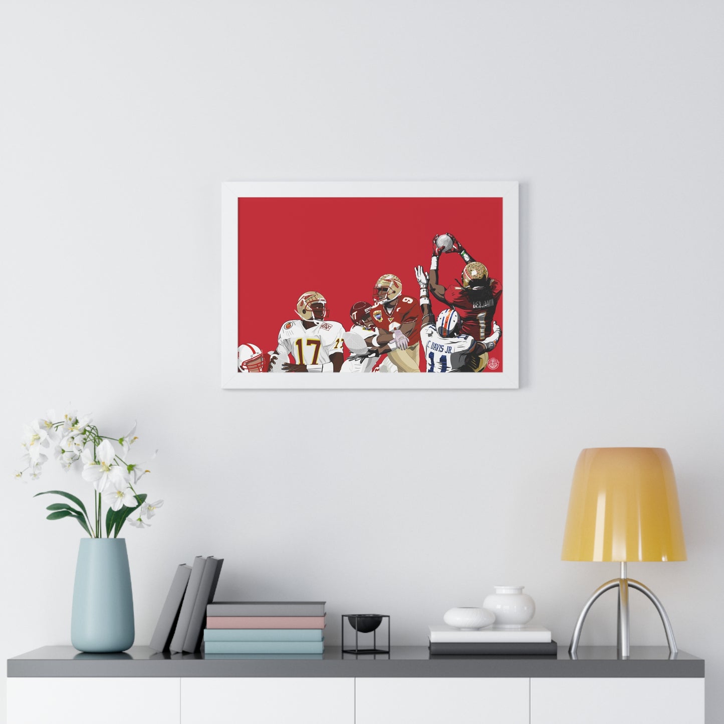 Crystal Catch Trio - Framed Horizontal Poster