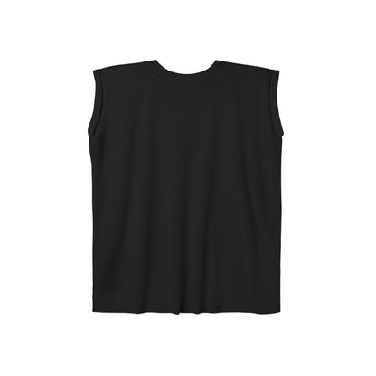 Crystal Catch Trio - Women’s Flowy Rolled Cuffs Muscle Tee