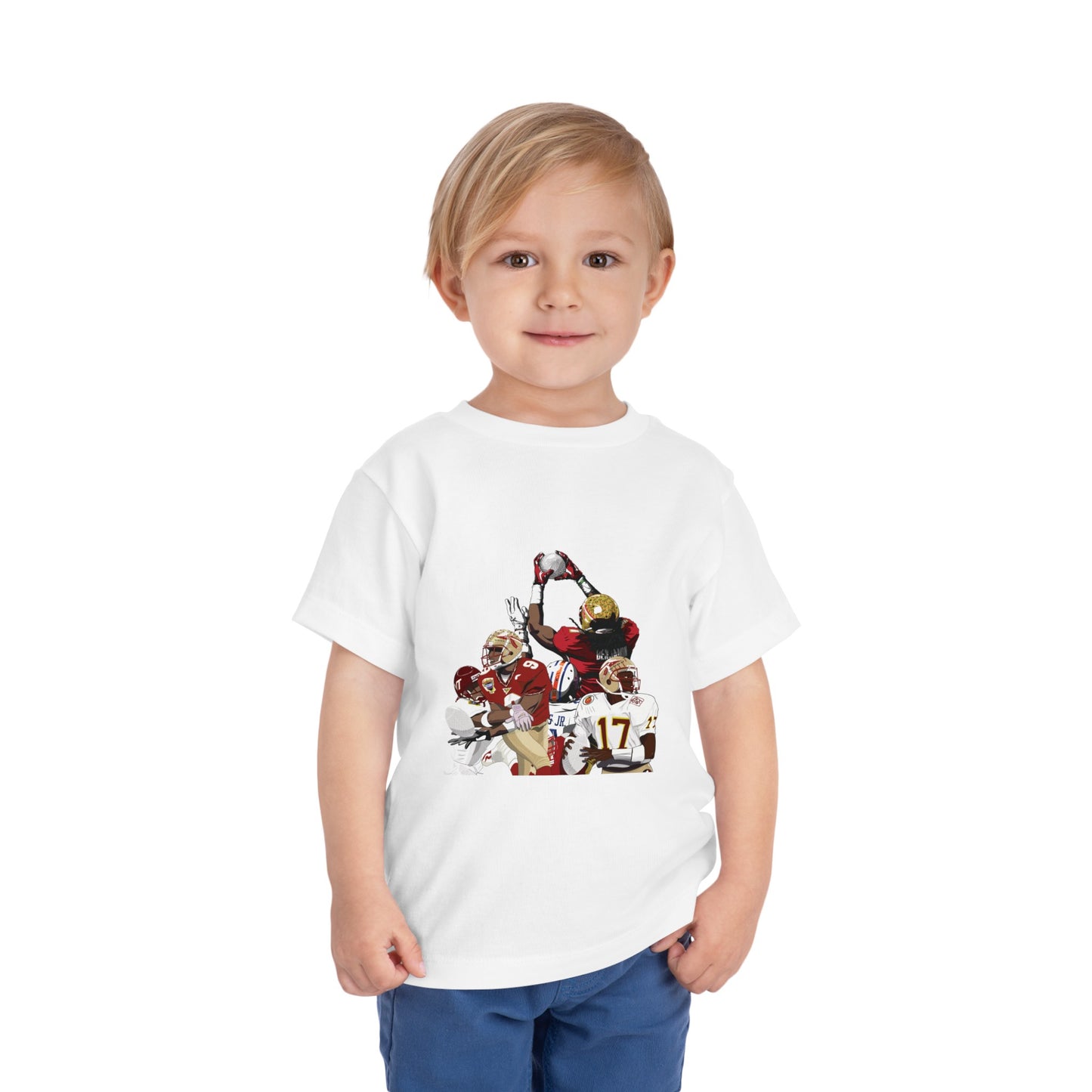 Crystal Catch Trio Toddler Short Sleeve Tee