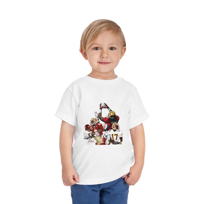 Crystal Catch Trio Toddler Short Sleeve Tee