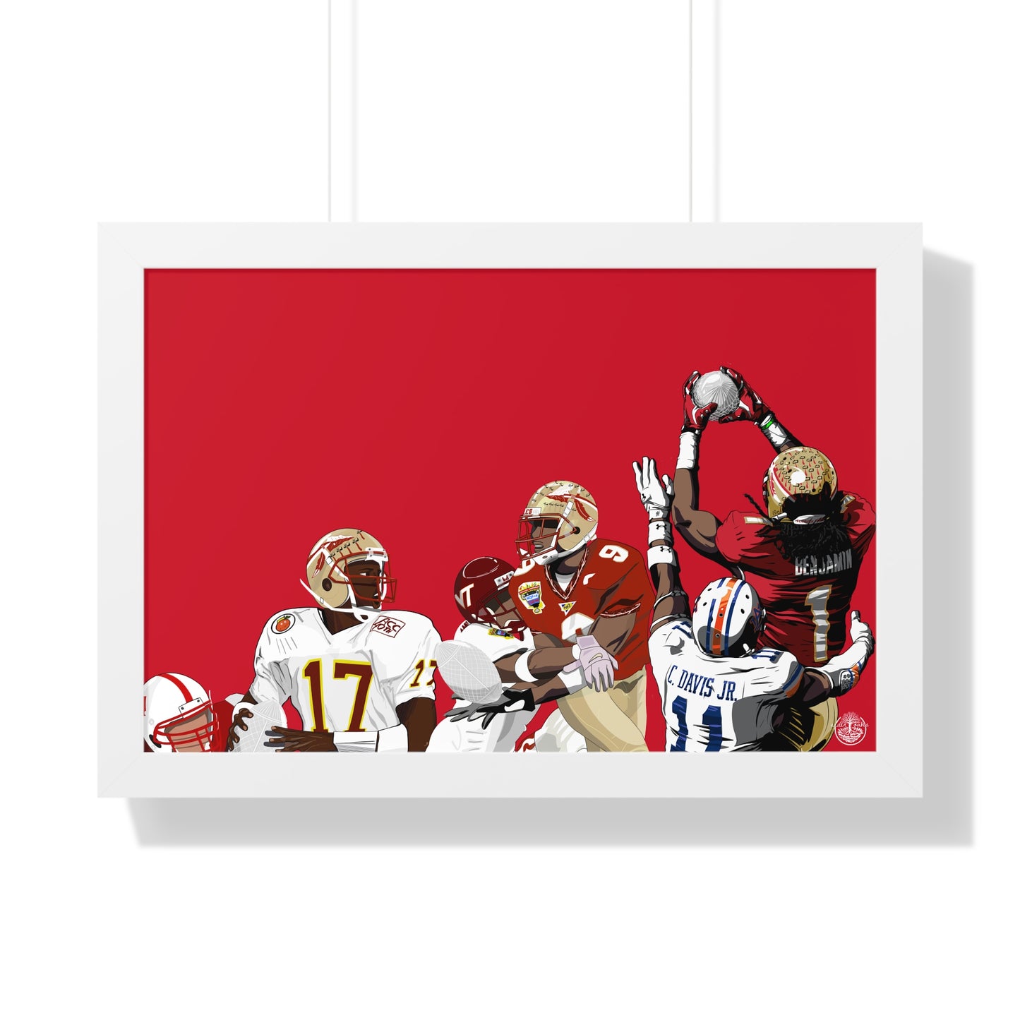 Crystal Catch Trio - Framed Horizontal Poster