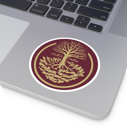 Under Oaks Logo Sticker