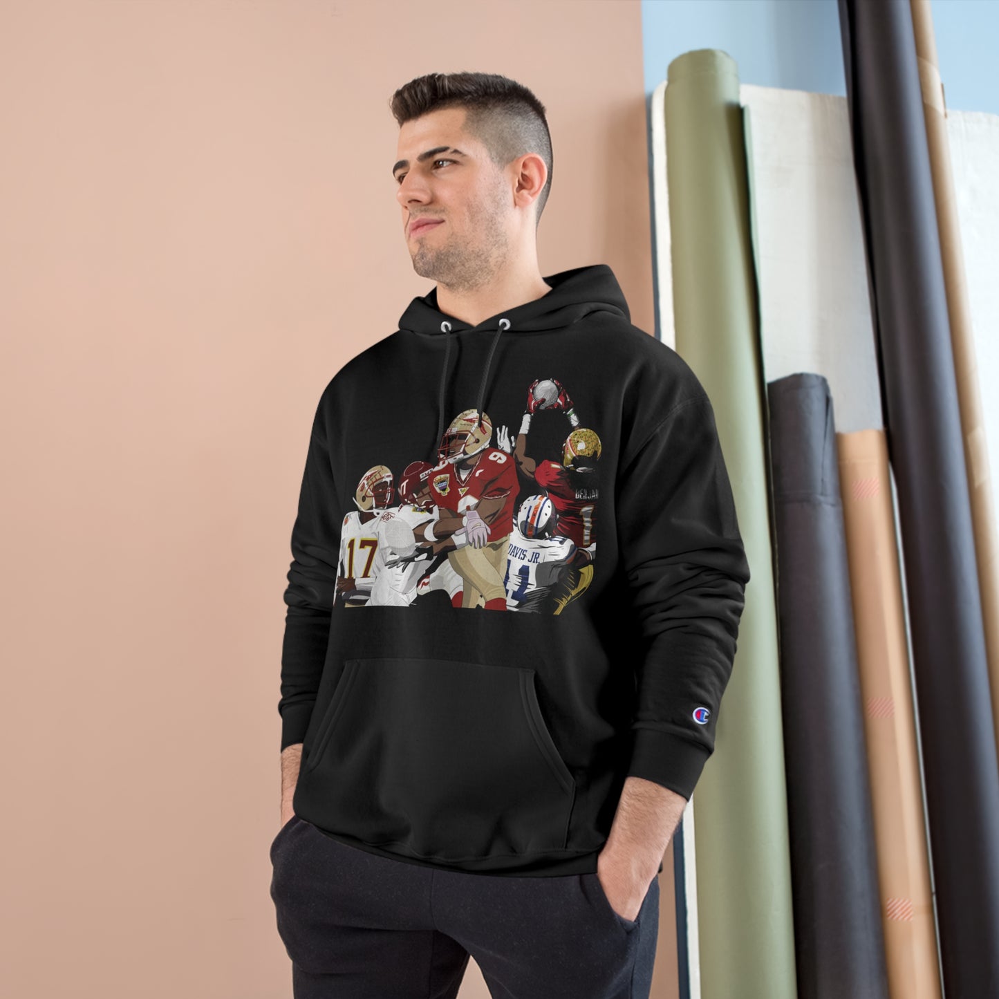 Crystal Catch Trio Champion Hoodie