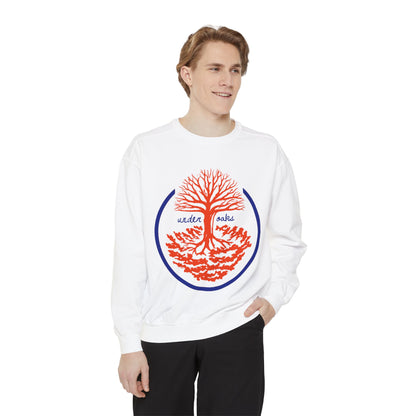 Gainesville Under Oaks Logo  Unisex Garment-Dyed Sweatshirt