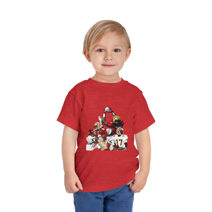 Crystal Catch Trio Toddler Short Sleeve Tee