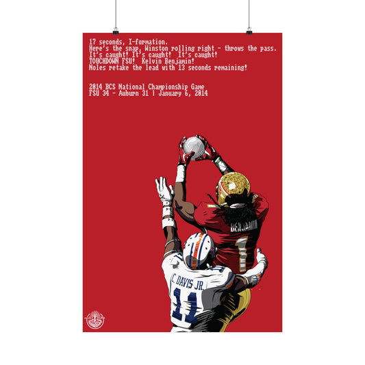 '13 Crystal Catch - Matte Vertical Poster