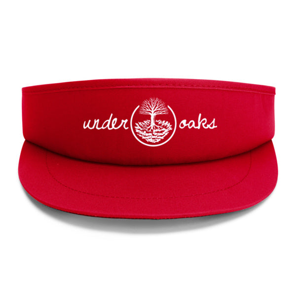 Under Oaks Script Logo Tour High Crown Visor