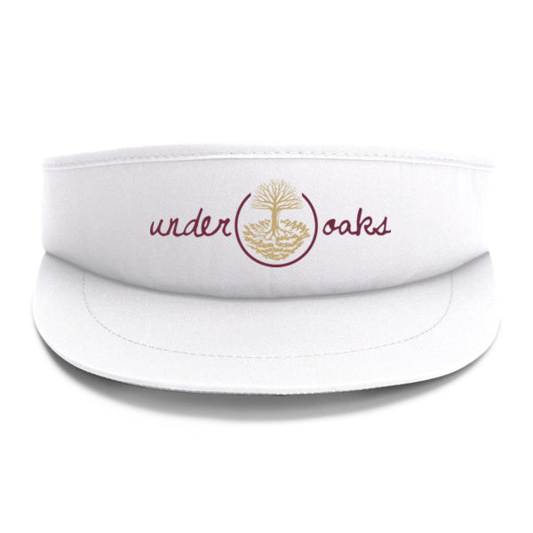 Under Oaks Script Logo Tour High Crown Visor